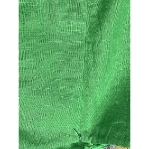 Anthropologie Mare Mare Midi Dress Green Strapless Trench Preppy Retro Sz XL NWT - Picture 10 of 12